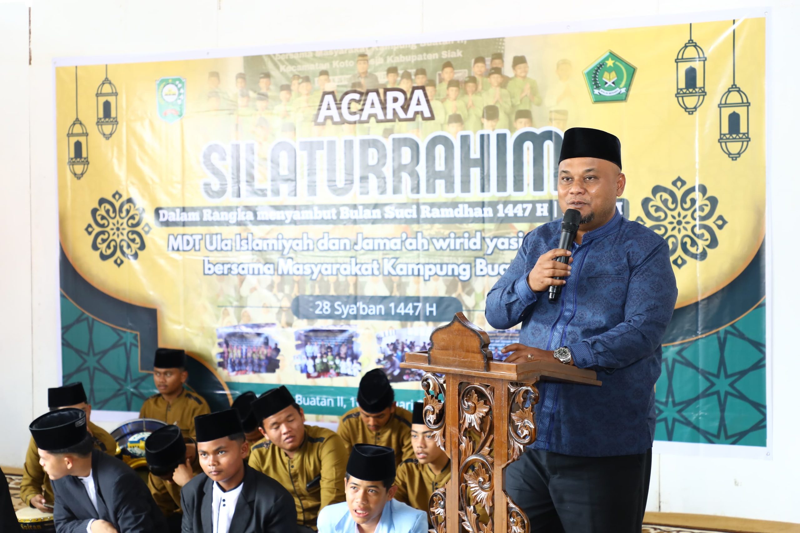 Silaturahmi Sambut Ramadhan 1447 H, Wabup Siak Ajak Orang Tua Perkuat Pendidikan Agama Anak