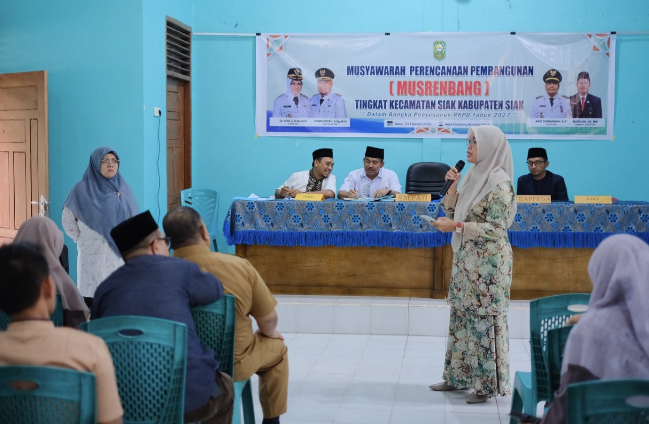 Bupati Siak Tekankan KDMP Harus Terbentuk di Seluruh Kampung.