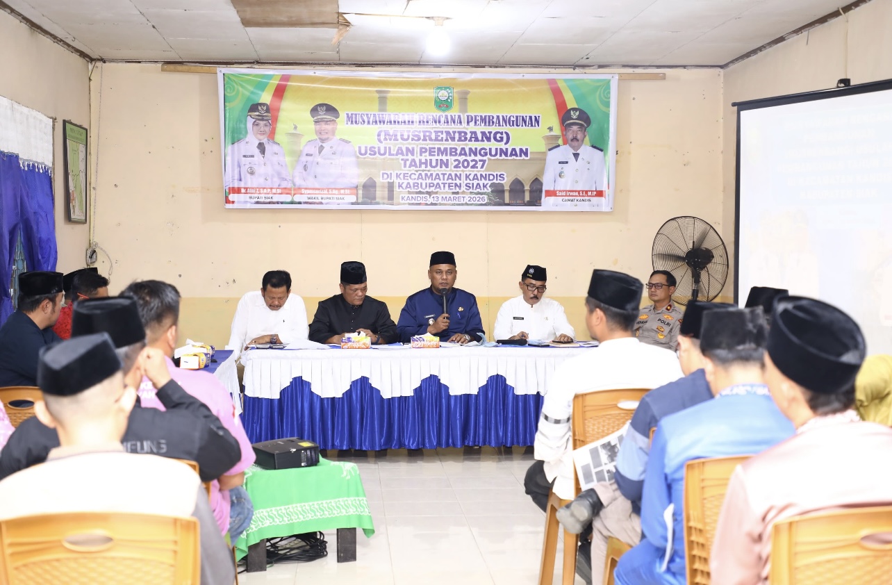 Wabup Siak Terima usulan, Warga Kandis Minta Infrastruktur Jadi Prioritas