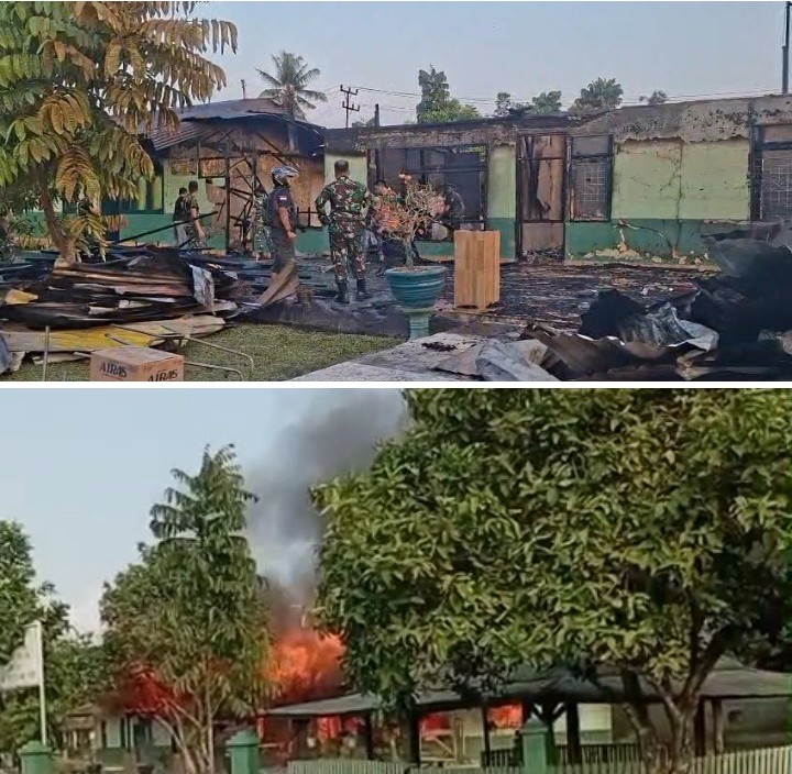 Rentetan Kebakaran Gegerkan Benteng Hilir Saat Lebaran