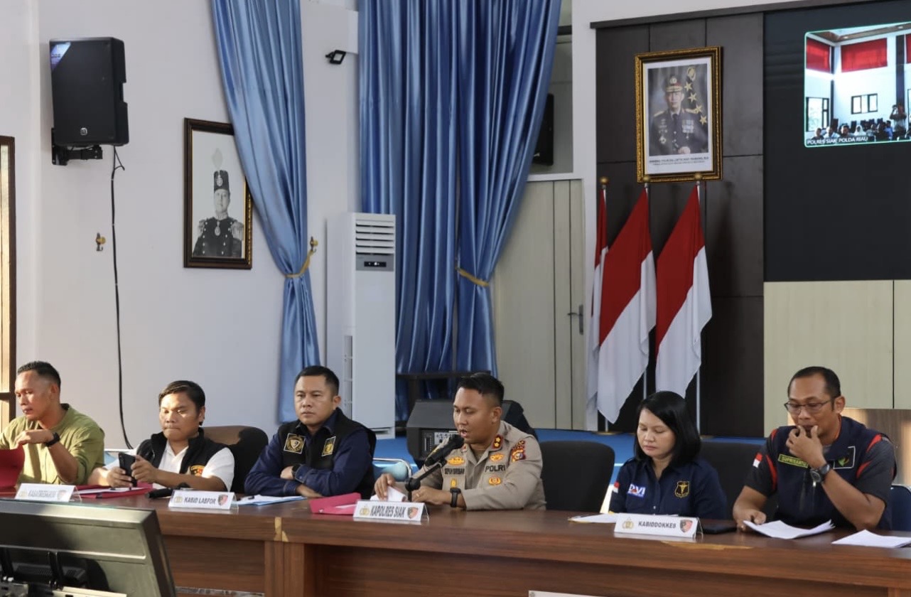 POLRES SIAK UNGKAP PENYEBAB KEMATIAN dr. ALEX CRISTO LORIS, HASIL PENYELIDIKAN MENYATAKAN KORBAN MENINGGAL AKIBAT KORBAN SENDIRI