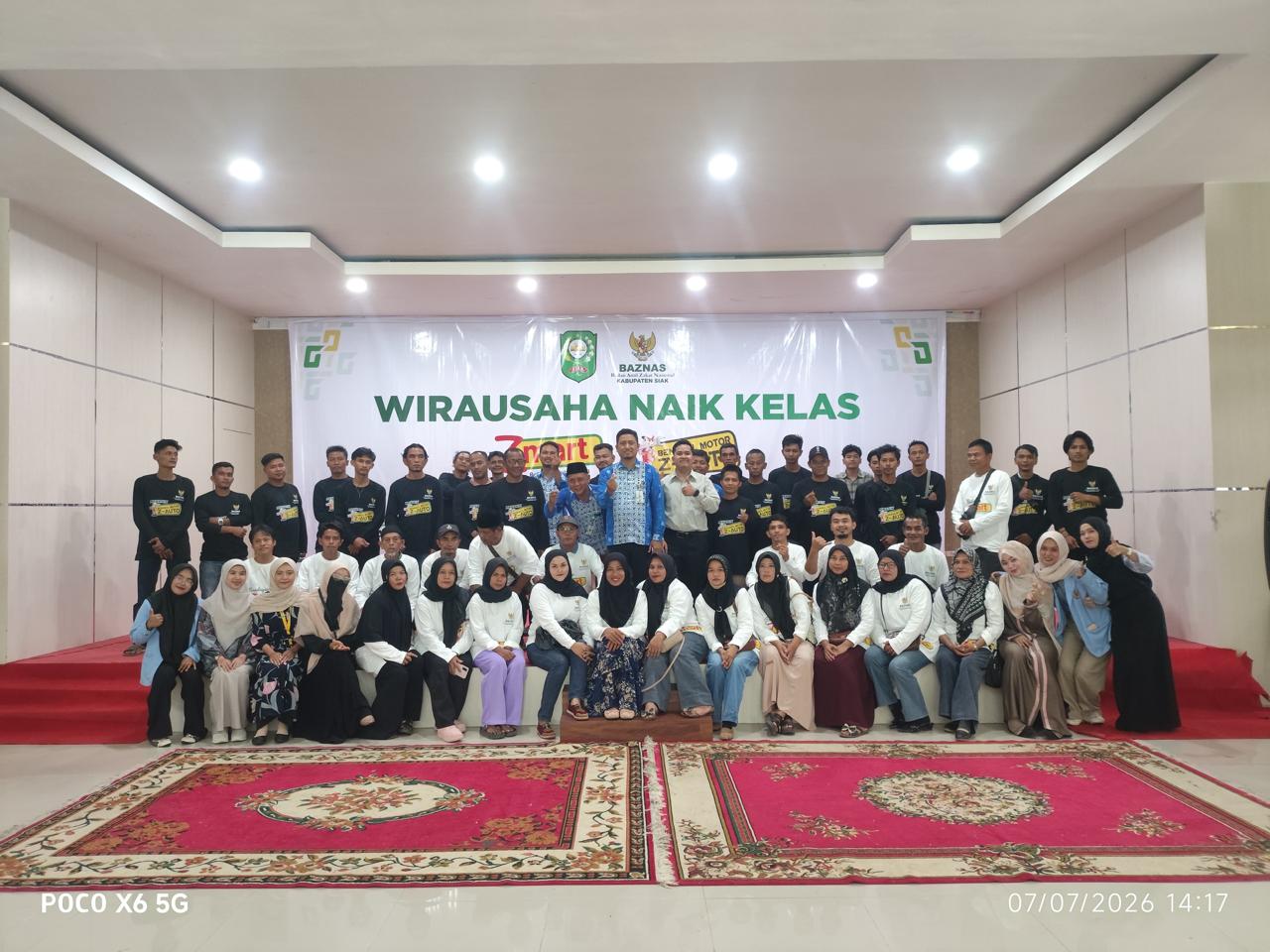 Pelatihan Bookkeeping dan Budgeting Plan UMKM Z-Mart Binaan Kolaborasi Politeknik Negeri Sriwijaya dan BAZNAS Kabupaten Siak.